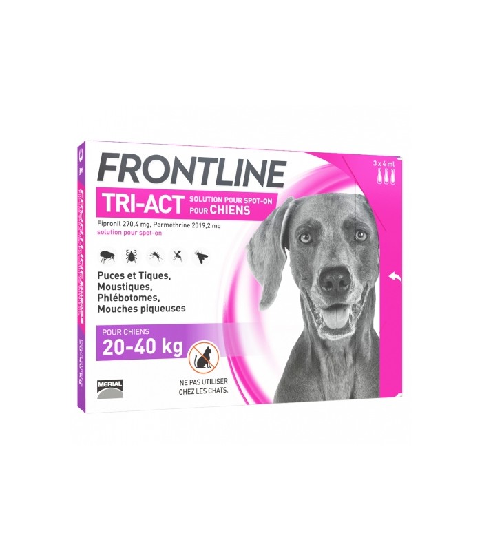 frontline pipeta perro triact 20 40 kg 1 unidad