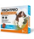 frontpro pastilla pulgas y garrapatas 10 25 kg 1 uni