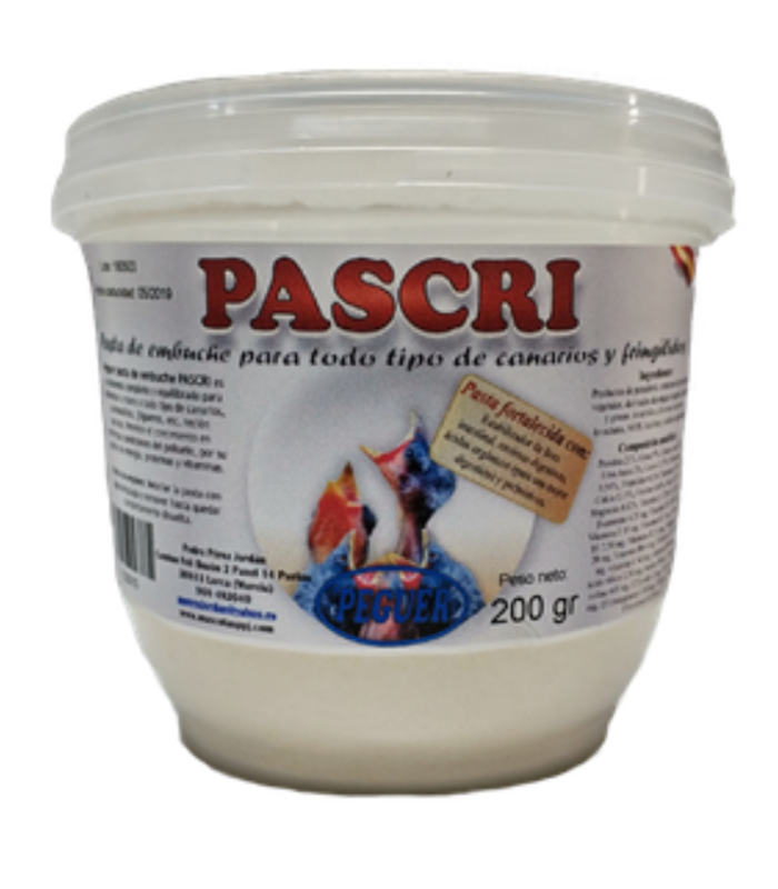 peguer pasta embuche 200 gr pascri