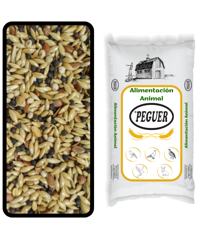 peguer mix canarios profesional saco 20 kg