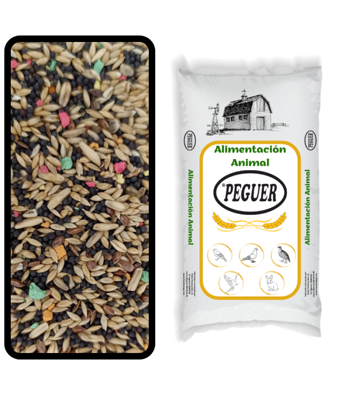 peguer mixcanarios normal con avena 20 kg
