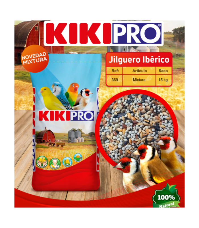 jilguero iberico kiki pro supreme 15 kg 369