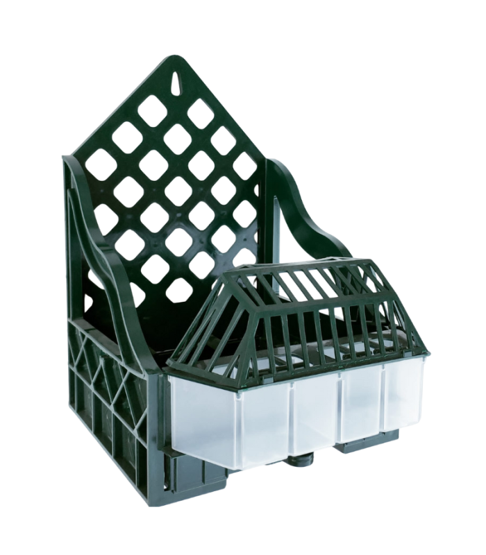 repisa plastico verde