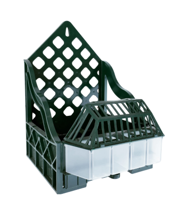 repisa plastico verde