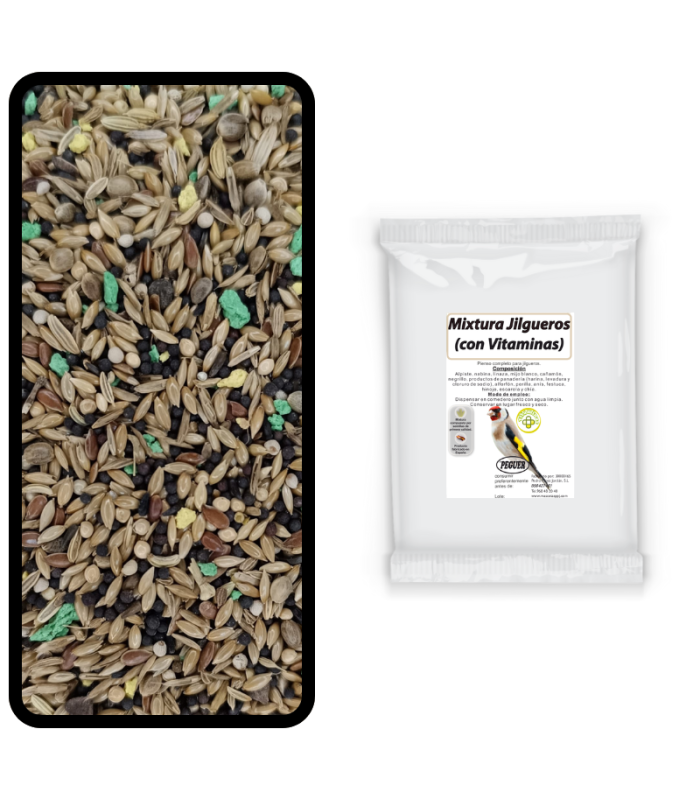 peguer mixjilgueros con vitaminas bolsa 4 kg