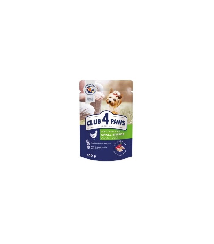 4paws premium humedo perro 50 pollo gelatina 100 gr