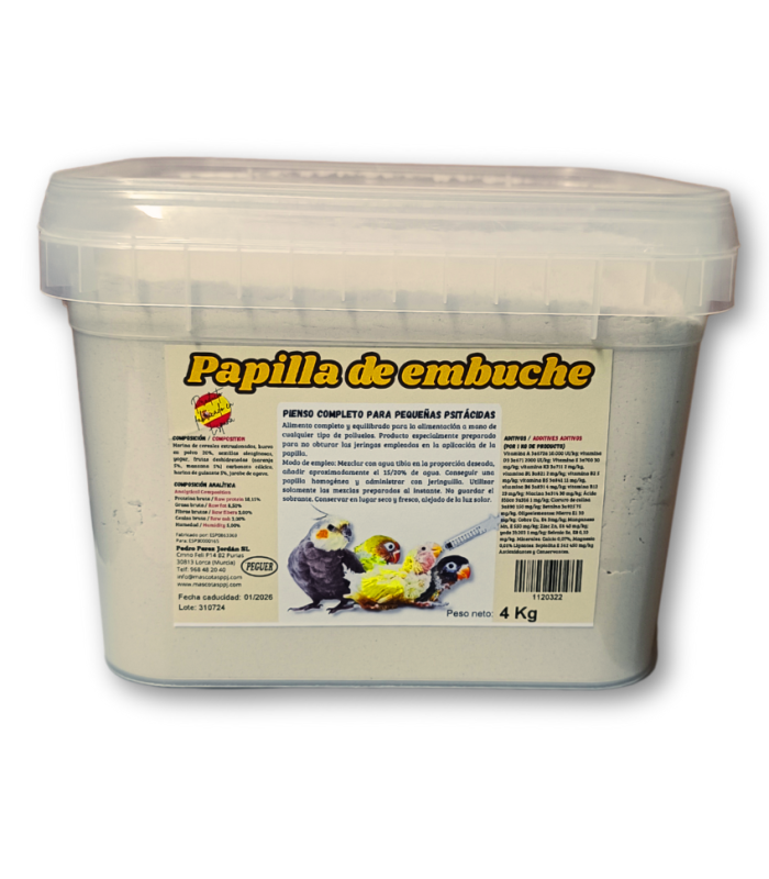 peguer pasta embuche bote 4 kg