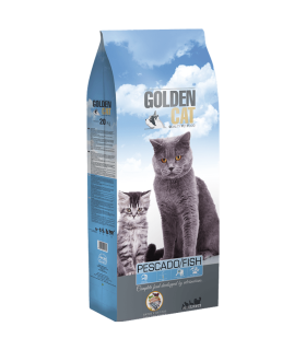 golden cat 20 kg de pescado