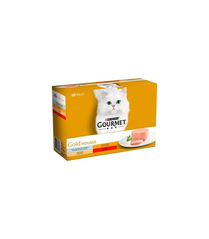 patee gourmet gold mouse surtido 12 lata x85 gr