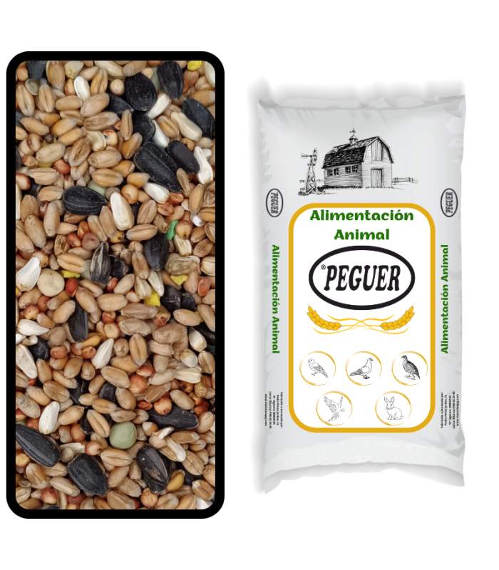 peguer mixtperdices con vitaminas saco 20 kg