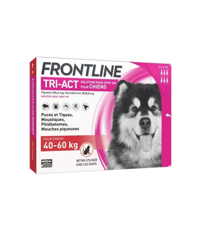 frontline pipeta perro tri act 40 60 kg 1 unidad