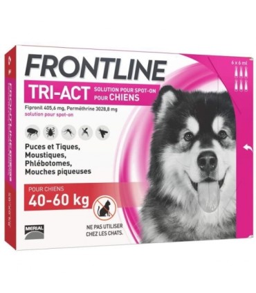 frontline pipeta perro tri act 40 60 kg 1 unidad
