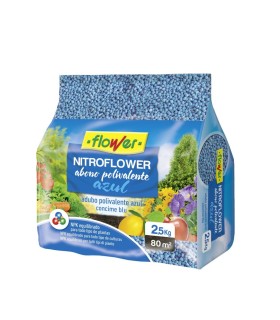 abono nitroflower azul 25 kg flower