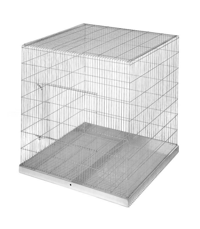 70400 jaula loro con bandeja 100x100 cop
