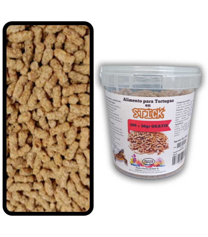 peguer stick tortugas 300gr 50 gr gratis 1400 ml