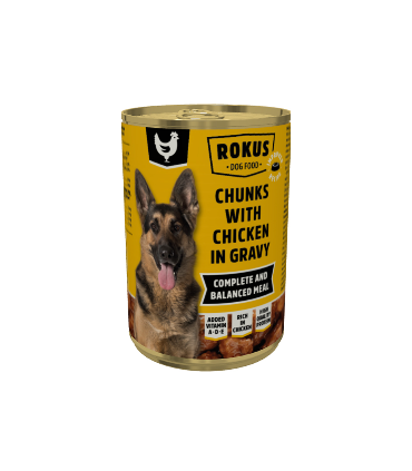 bote rokus 410 perros pollo amarillo