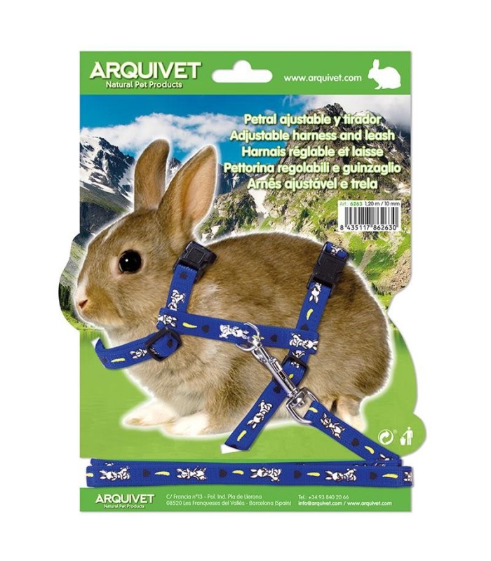petral roedores ajustable conejo 6263 4011905062655