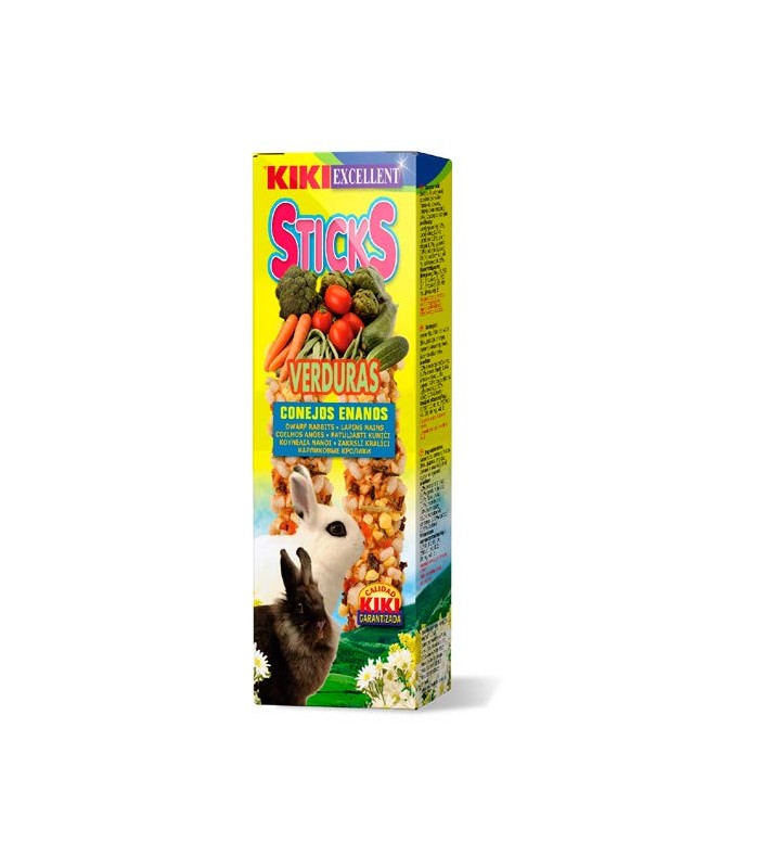 barrita conejos enanos stick verdura kiki 3140
