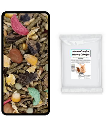 peguer mixcobayas y conejos enanos 800 gr