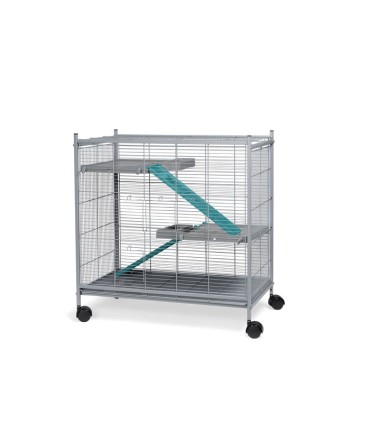 jaula roedor pequeno v 494 gris