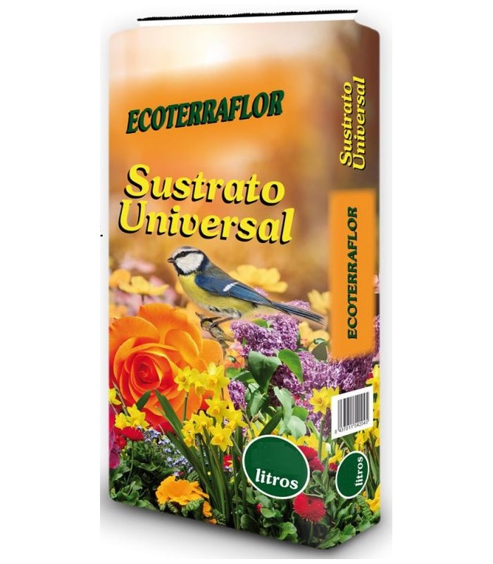 tierra substrato ecoterraflor 5 l