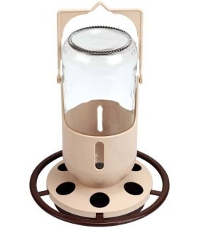 90736 comedero bebedero cristal 1 l 895