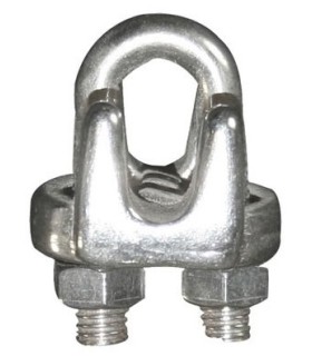 grillete sujetacable 3 mm