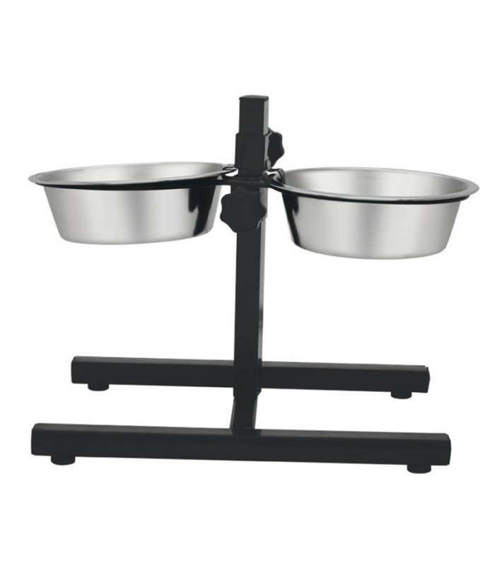 70945 comedero doble soporte regulable