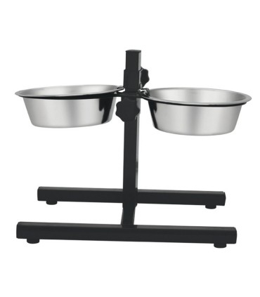 70945 comedero doble soporte regulable