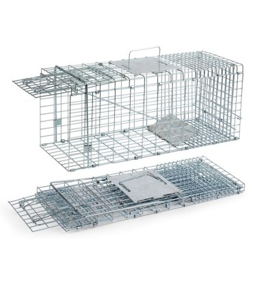 90219 jaula trampa plegable mediana