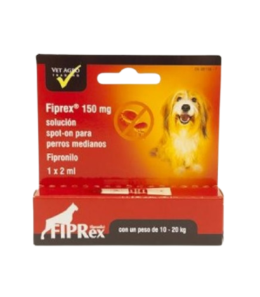 fiprex pipeta perro 10 20 kg 2 ml
