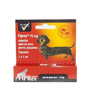 fiprex pipeta perro 2 10 kg 1 ml