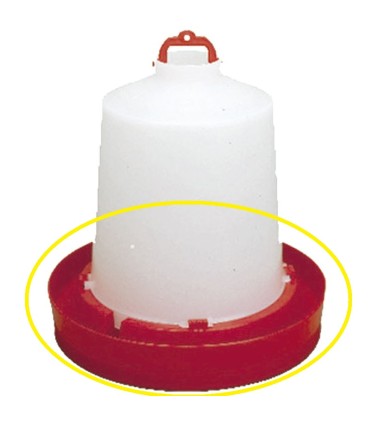 30407 plato bebedero 5812 litros rojo