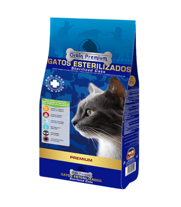 ortin premium gatos esterilizados 3 kg