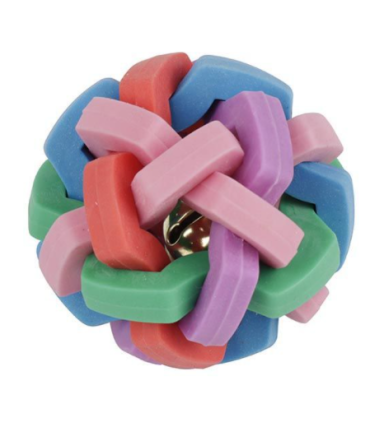 pelota goma ccascabel 6 cm 9552