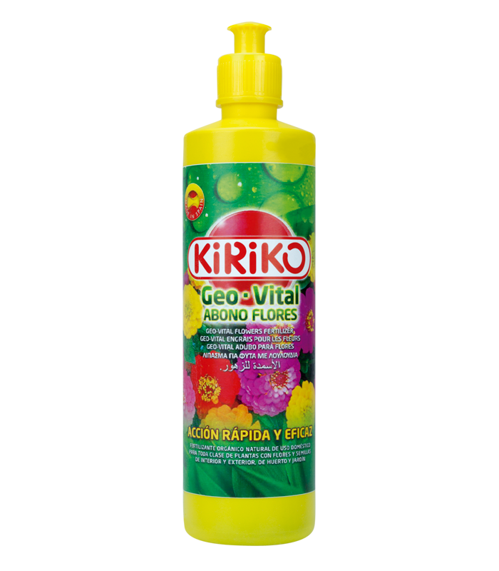 abono flores liquido geo vital 500 ml