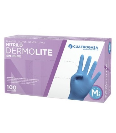 guante nitrilo spolvo cuatro 100 u t l