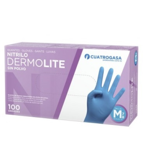 guante nitrilo spolvo cuatro 100 u t s