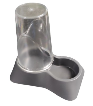 comedero bebedero para gatos pls19x19x12 48538