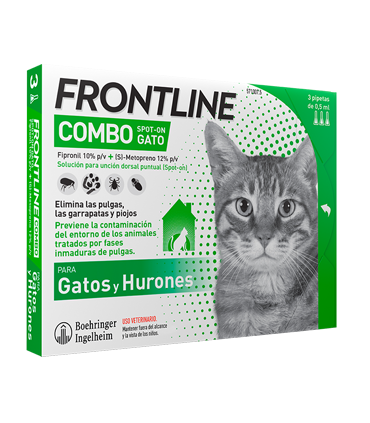 frontline pipeta gato combo 1 unidad