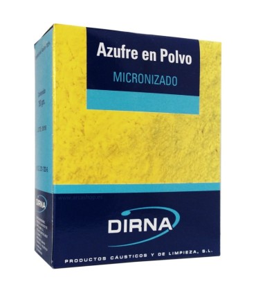 azufre en polvo dirna 750 gr