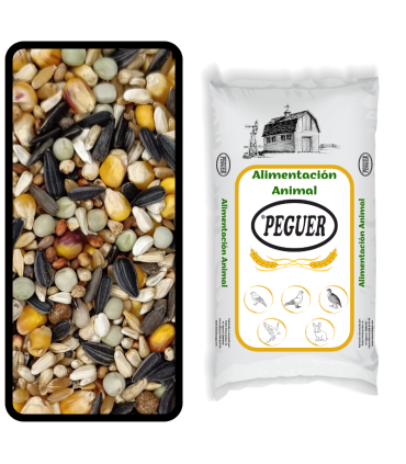peguer mix palomas deportivas con maiz saco 20 kg