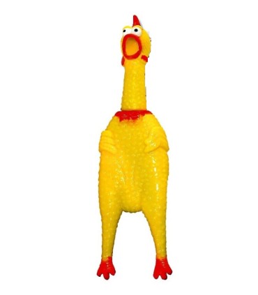 juguete perro pollo