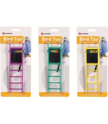 escalera plastico con espejo