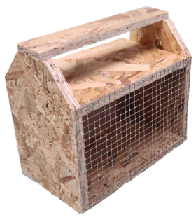 transportin madera 1 pajarillo