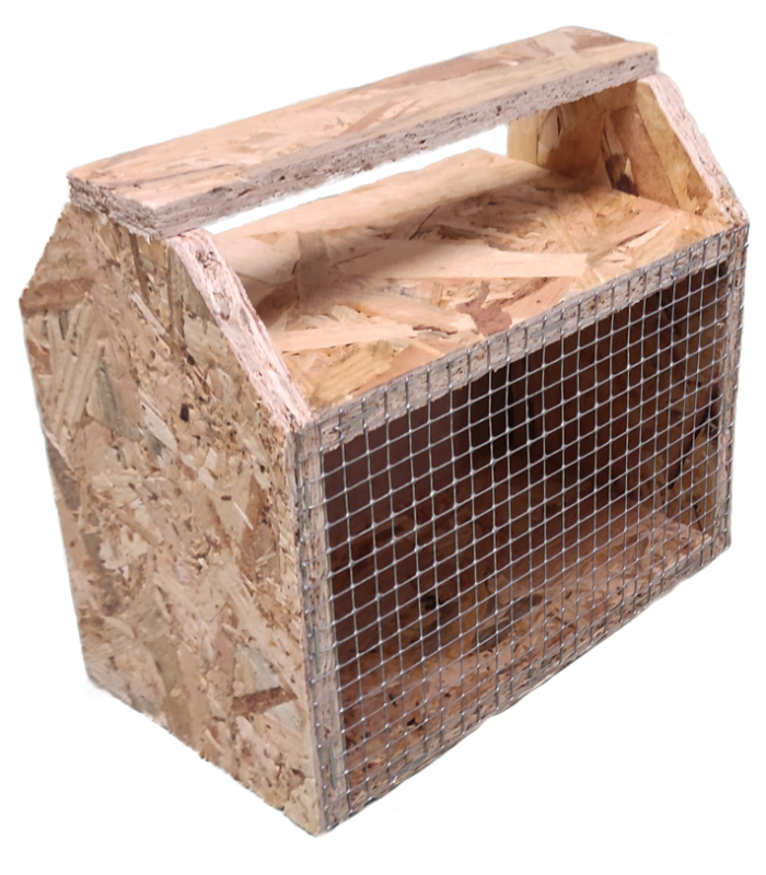 transportin madera 1 pajarillo