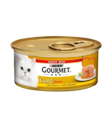 patee gourmet gold fondant pollo 85 gr purina