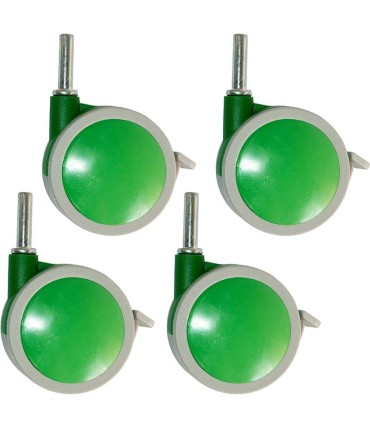 70238 kit 4 ruedas verde gris d 60
