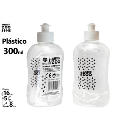 botella dispensadora de desinfectantate