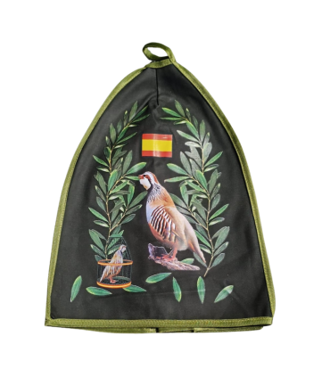 funda jaula perdiz dibujo perdiz olivo